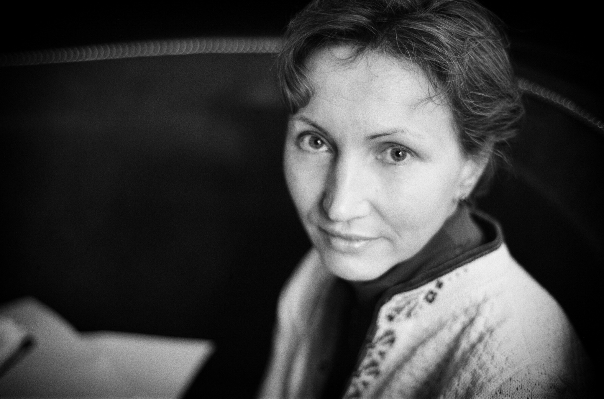 Marina Litvinenko in London for PROFIL Magazin