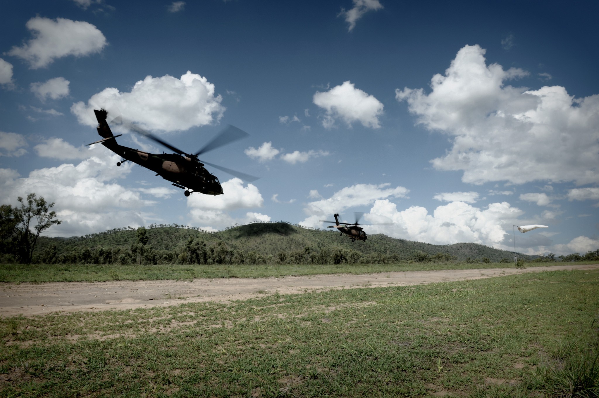 Blackhawk troop transport, Australia
