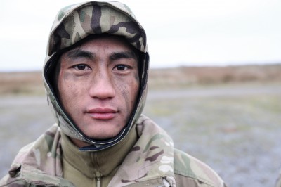 Soldier of the Queen's Gurkha Signals