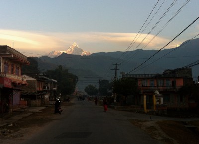 Near Pokhara, west Nepal