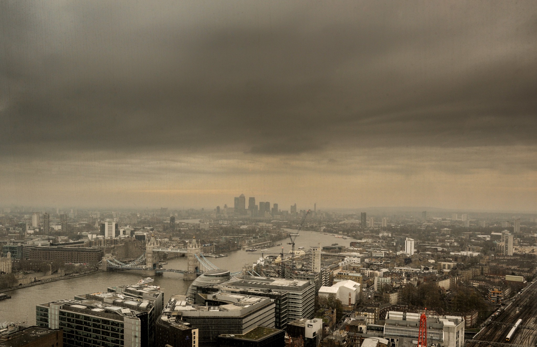 View from the Shard, London