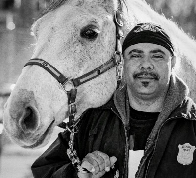 Officer and his horse, Georgia/US